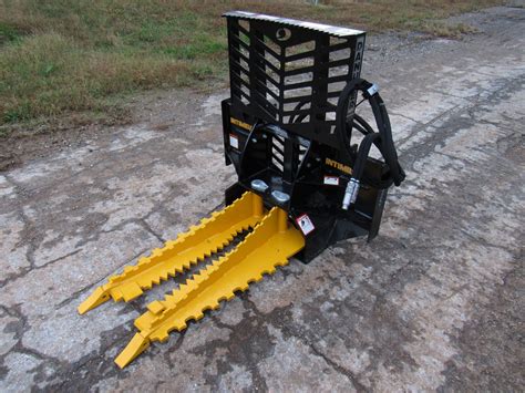 tree puller attachment skid steer rental|intimidator skid steer attachment.